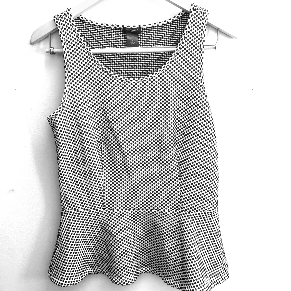Ann Taylor Peplum top